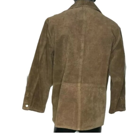 Eddie Bauer Washable Suede Jacket EUC - Picture 8 of 15